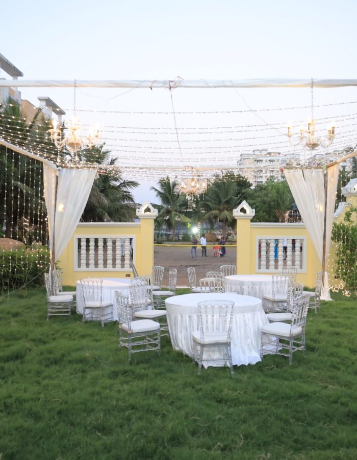 open lawn for reception in chennai